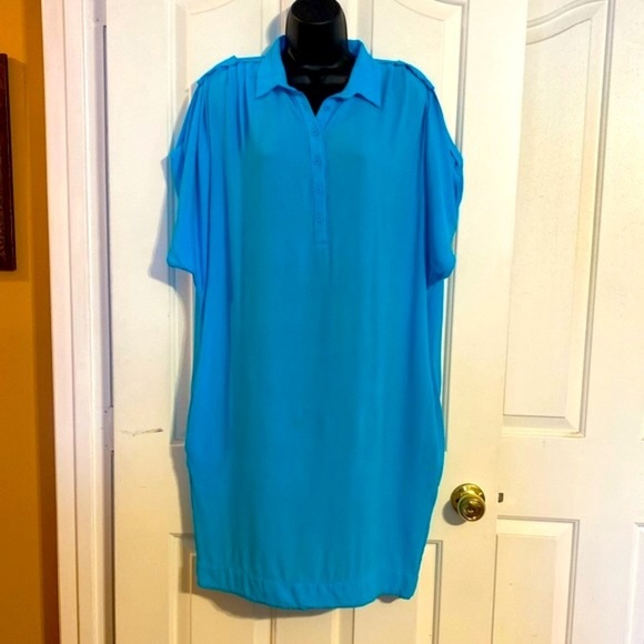 “DIANE VON FURSTENBERG” Karin Shirt  Dress - Picture 3 of 15